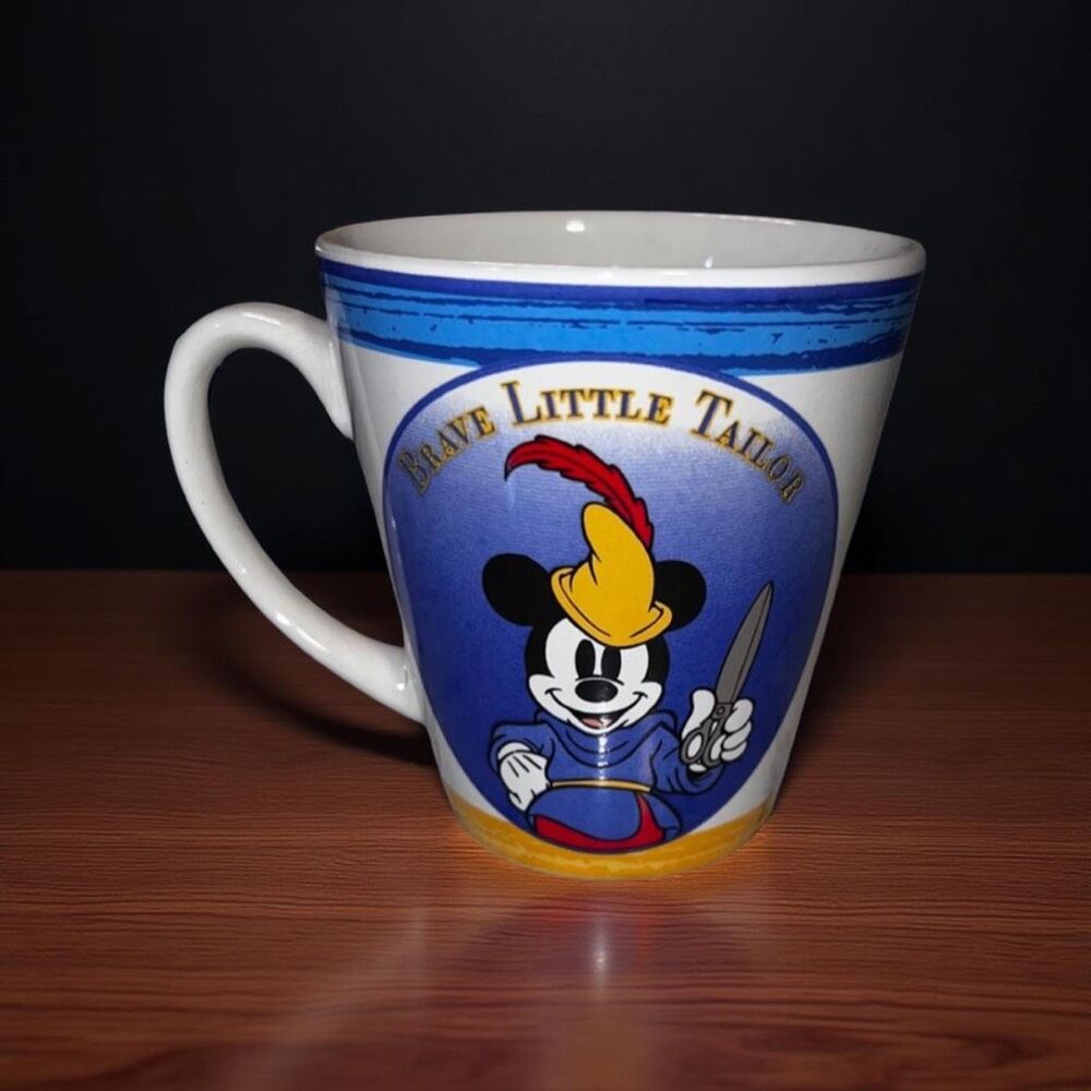 Walt Disney Series Through The Years Mickey Brave Little Tailor Mug